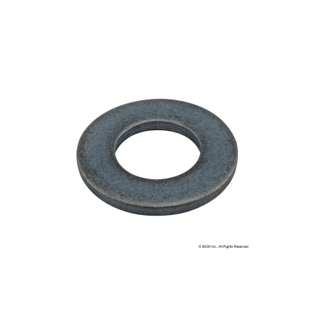 Flat Washer, For Screw Size M10, Steel Zinc Plated Finish MPN:13-6043