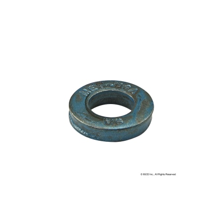 Flat Washer, For Screw Size M6, Steel Zinc Plated Finish MPN:13-6045