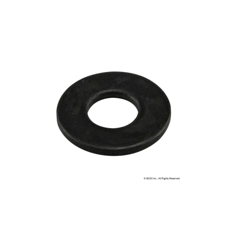 Flat Washer, For Screw Size #10-32, Steel Zinc Plated Finish MPN:3055