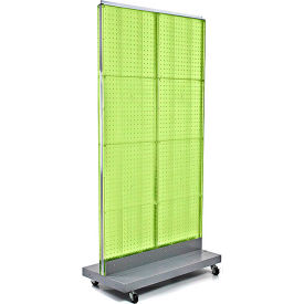 Global Approved 700732-GRE Pegboard Floor Display 32