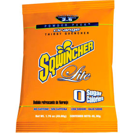 Sqwincher Zero Sugar Free Instant Powder Mix - Orange 1.76 oz. 32/Carton 016801-OR