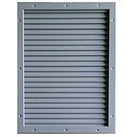 CECO Door Louver Kit Stainless Steel 24