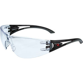 Radians® OP1010ID Optima™ Half Frame Safety Glasses Clear Lens Clear Frame OP1010ID - Pkg Qty 12