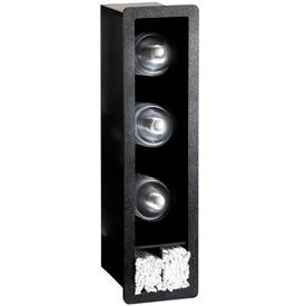 Dispense-Rite® Built-In Vertical Dome Lid Holder - 3 Sections FMVDL-3