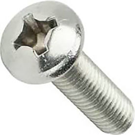 5/16-18 X 1-3/4 Phillips Pan Head Machine Screw Steel Zinc Plated - Package of 100 DYA05056