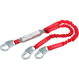 3M™ Protecta® 1342101 PRO Elastic Shock Absorbing Lanyard 6'L 130-310 Cap Lbs 7012817402