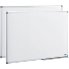 GoVets™ Melamine Dry Erase Whiteboard - 36 x 24 - Double Sided - Pack of 2 462PK695