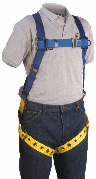 Fall Protection Harnesses: 350 Lb, Quick-Connect Style, Size Universal, Webbing, Hips MPN:832H-2