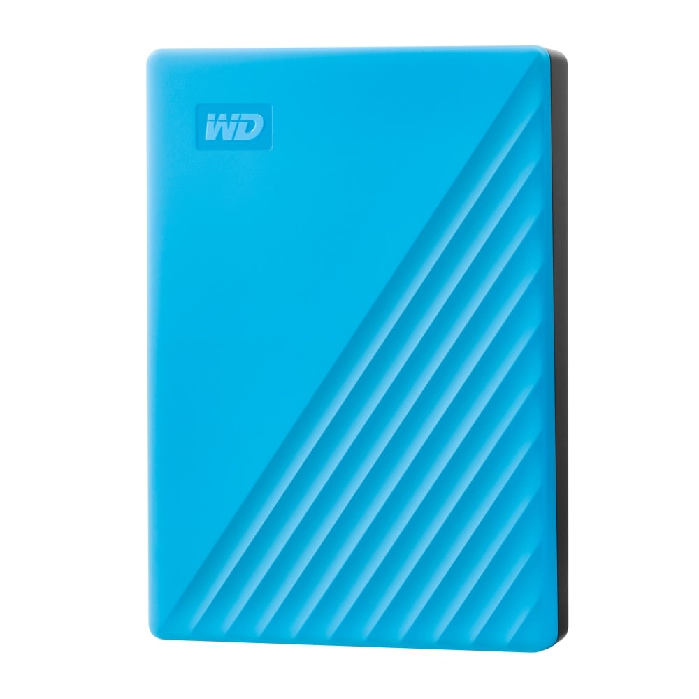 WD My Passport Portable HDD, 4TB, Blue MPN:WDBPKJ0040BBL-WESN