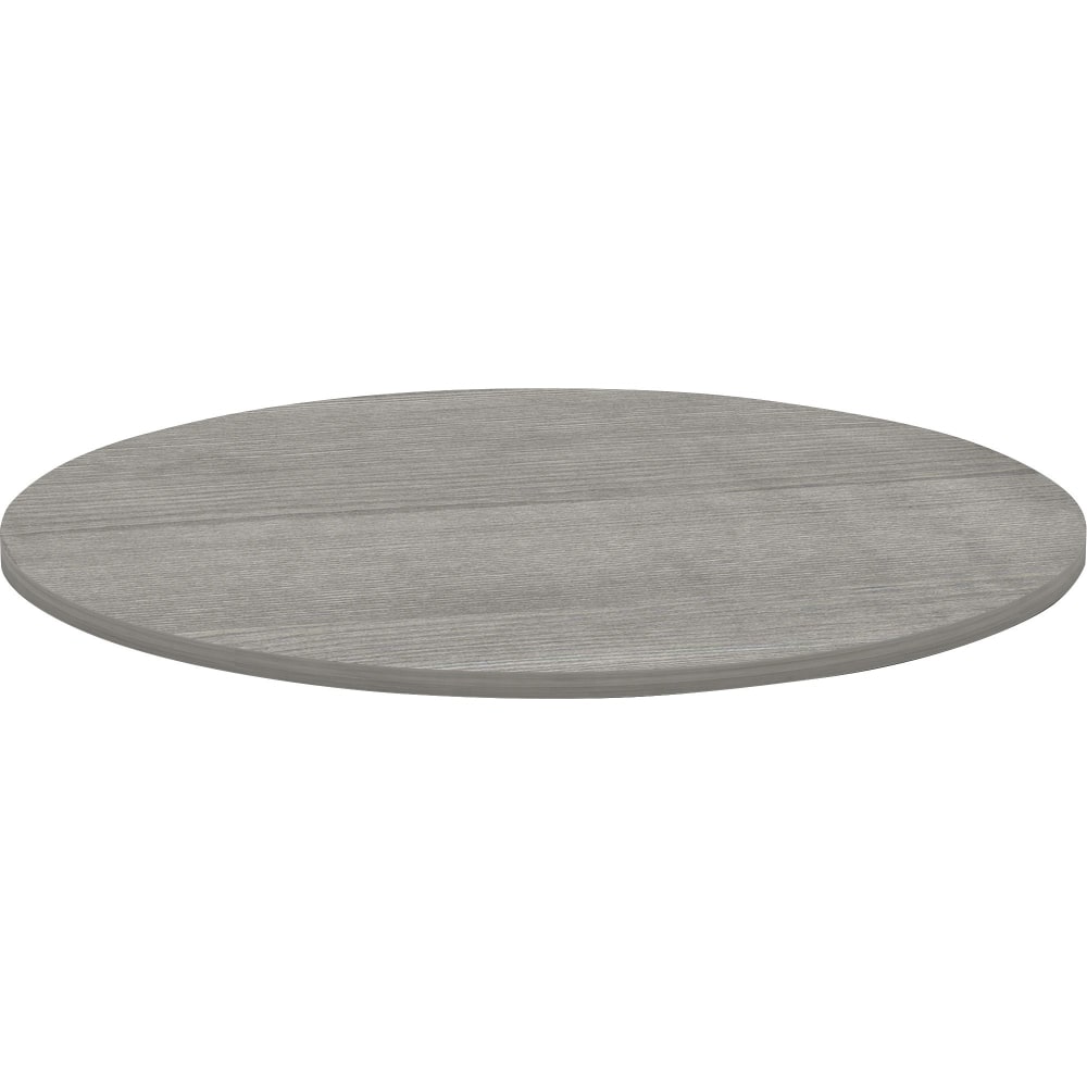 Lorell Round Conference Tabletop, 48in, Weathered Charcoal MPN:69588
