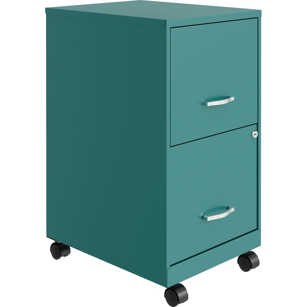 LYS Mobile File Cabinet - 14.3inx18inx26.5in - 2x Drawer(s) - VF218AMTL MPN:VF218AMTL