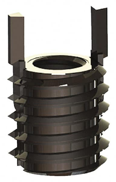 Thread Locking Insert: #8-32 Internal Thread, 3/8-16 External Thread, UNC, 0.31