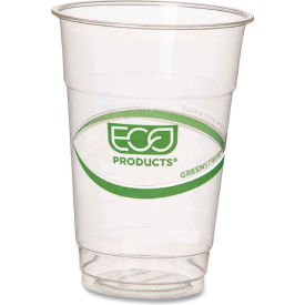 Eco-Products® GreenStripe® PLA Cold Cups 10 oz. Capacity Clear 1000/Carton EP-CC10-GS