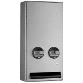 Bobrick® ClassicSeries™ 25 Cent Surface Mounted Sanitary Vendor - B-47069 25 B-47069 25