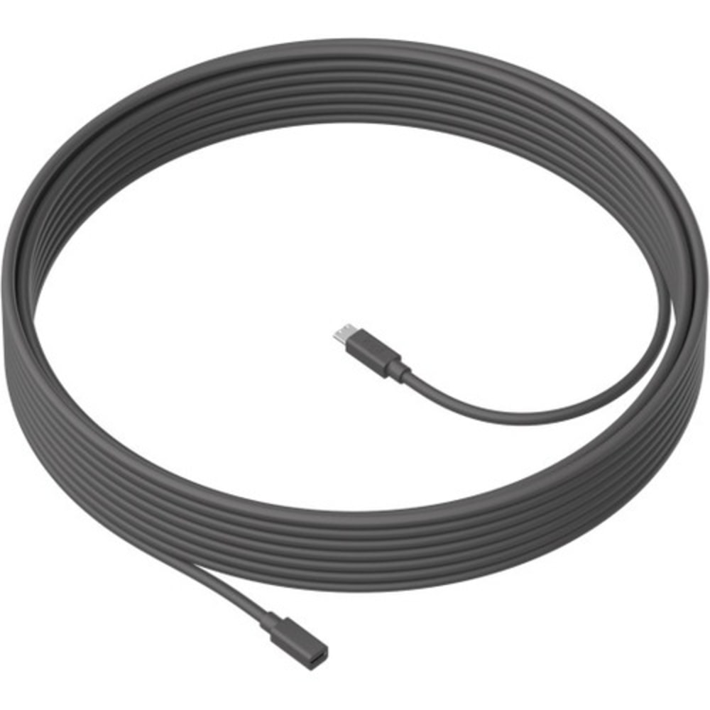 Logitech MeetUp 10m Mic Extension Cable - 32.81 ft Audio Cable for Audio Device, Microphone - Extension Cable MPN:950-000005