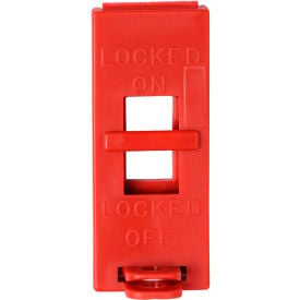 Brady® 65696 Wall Switch Lockouts Red 6/Pack 65696