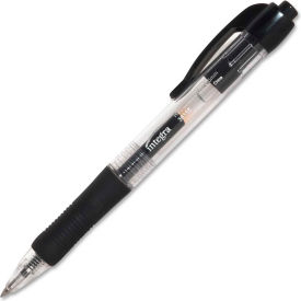 Integra™ Retractable Gel Pen Rubber Grip 0.5mm Black Barrel/Ink Dozen 36156*****##*