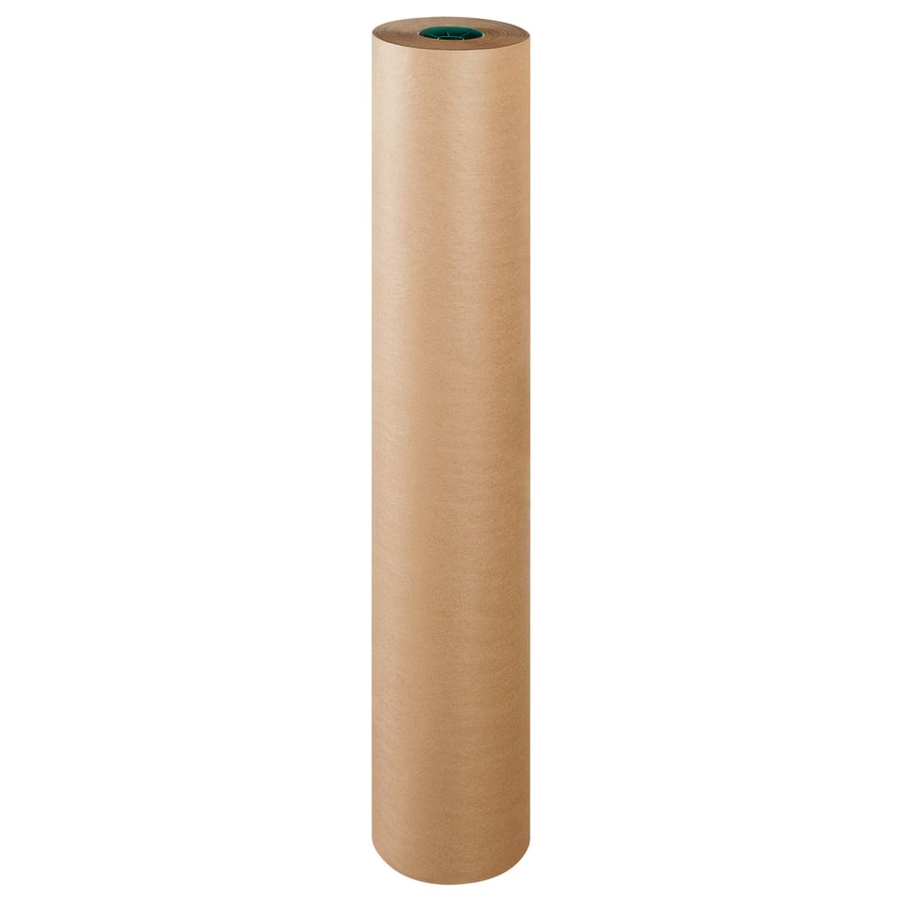 Office Depot Brand Poly-Coated Kraft Paper, Roll, 48in x 600ft, Kraft MPN:KPPC4850
