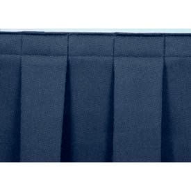 4'L Box-Pleat Skirting for 8