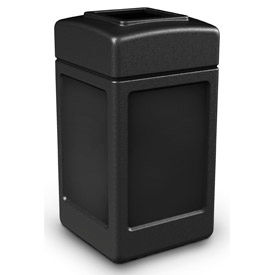 PolyTec™ Square Waste Container Black 42-Gallon 732101