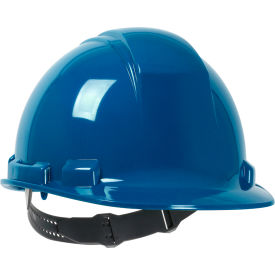 Whistler Cap Style Hard Hat HDPE Shell 4-Point Textile Suspension and Pin-Lock Adjustment Royal 280-HP241-17
