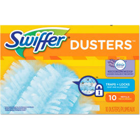 Swiffer® Dusters Refill Dust Lock Fiber Unscented Light Blue 10/Box 4 Box/Carton PGC21459CT