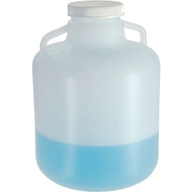 Thermo Scientific Nalgene™ Wide-Mouth LDPE Carboys with Handles 10 Liter Case of 6 2234-0020
