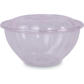 Eco-Products® Renewable & Compostable Salad Bowls w/ Lids 32 oz Clear Pack of 150 EP-SB32