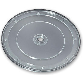 Global Approved 610199-CLR Flat Revolving Display Base 0.5