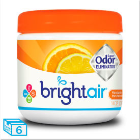 Bright Air Super Odor Eliminator Mandarin Orange and Fresh Lemon 14 oz. 6/Case BRI 900013