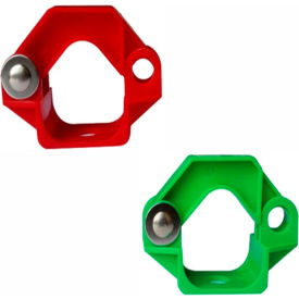 Zing Power Handle Lockout Steel/Plastic Red 7804
