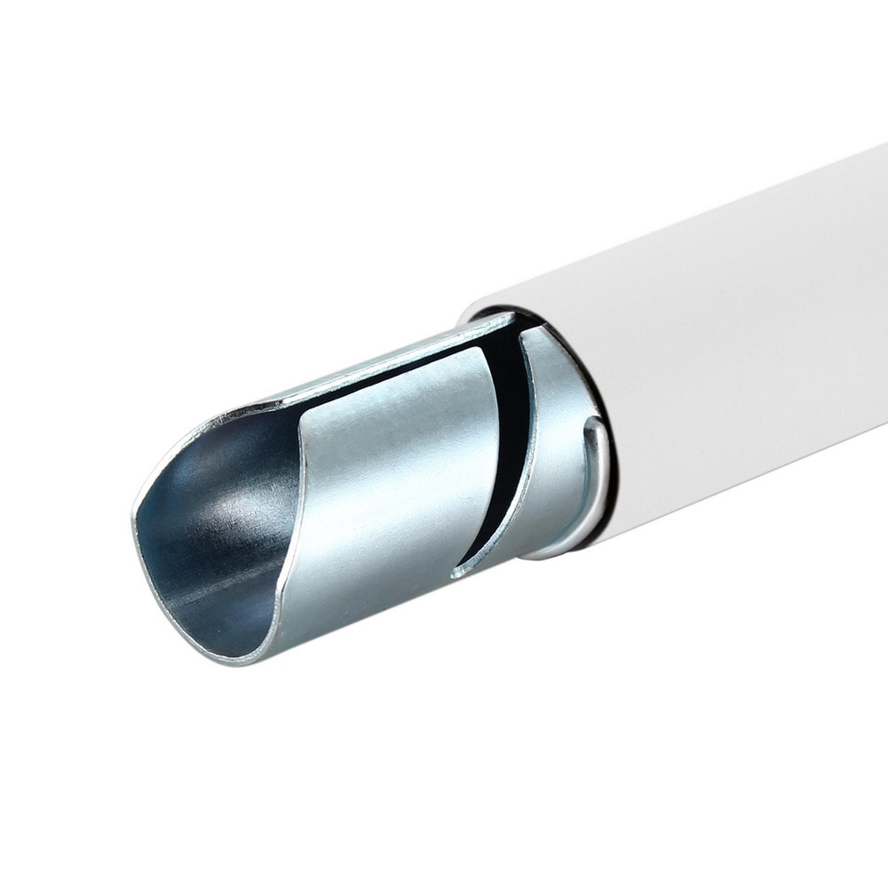 Framing Pipe Fittings & Connectors; Product Type: Connector ; Material: Chrome-Plated Steel ; Compatible Pipe Shape: Round ; Coating/Finish: Chrome ; ESD: No ; UNSPSC Code: 40175300 MPN:AP-CNNCT