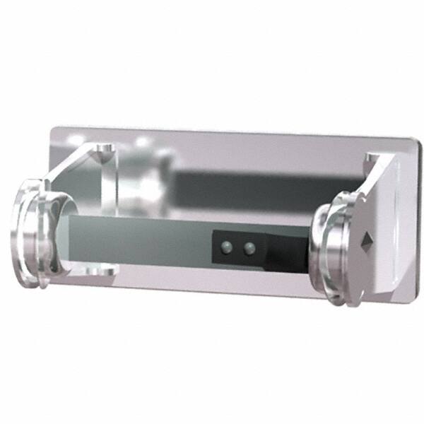 Standard Single Roll Stainless Steel Toilet Tissue Dispenser MPN:0710