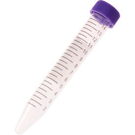 CELLTREAT 15mL Centrifuge Tube Purple Cap - Bag Sterile 230411P