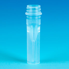 Microtube 0.5mL Self-Standing Attached Screwcap for Color Insert O-Ring Sterile PP 1000/Pack 111700