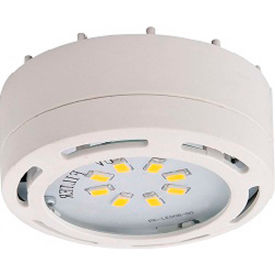 Amax Lighting LEDPL3-WHT LED Puck Light 12W 3000 CCT 1080 Lumens 82 CRI White 3 light kit LEDPL3-WHT
