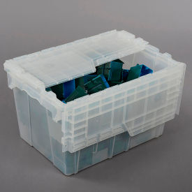 ORBIS Flipak® Attached Lid Container FP182 - 21-7/8 x 15-1/4 x 12-7/8 Clear FP182-Clear