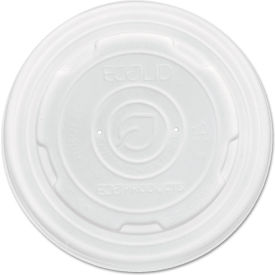 Eco Products® World Art Lids For 8 oz Soup Container Translucent Pack of 1000 EP-ECOLID-SPS