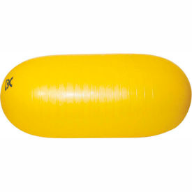 CanDo® Inflatable Exercise Straight Roll Yellow 16