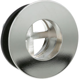 Allpoints 56-1217 Nickel Plated Brass Sink Drain - 1 1/2