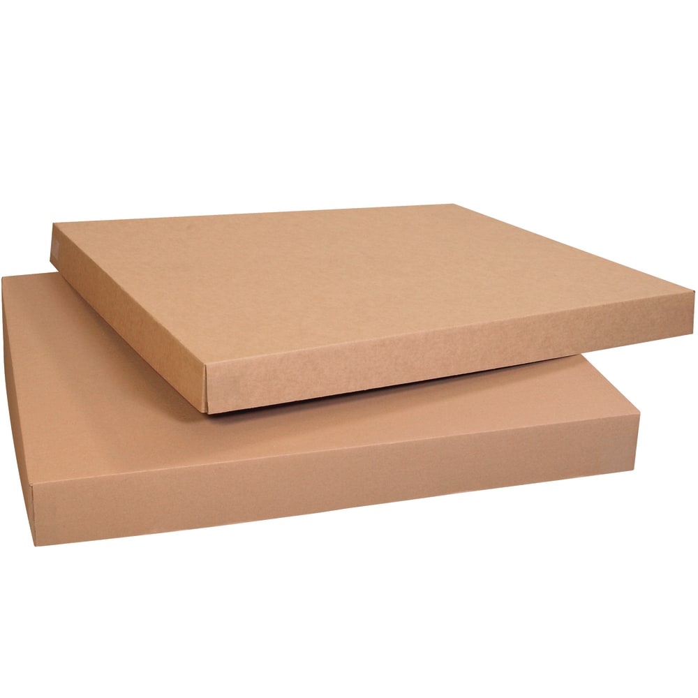 Partners Brand Heavy-Duty Gaylord Lids, 4inH x 41 1/4inW x 49 1/4inD, Kraft, Pack Of 5 MPN:GL4840LID