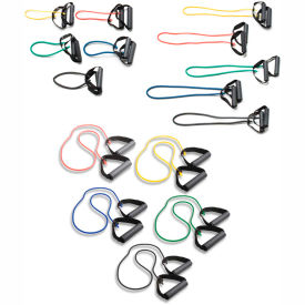 CanDo® Exercise Tubing with Handles Full Body Set -18