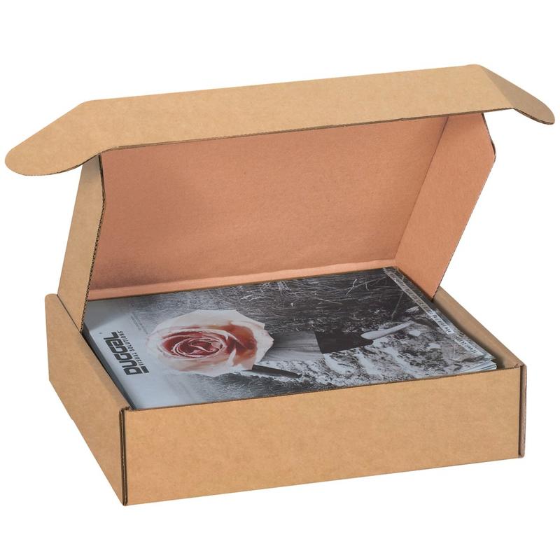 Partners Brand Deluxe Literature Mailers, 12in x 11in x 3in, Kraft, Pack Of 50 MPN:MFL12113K