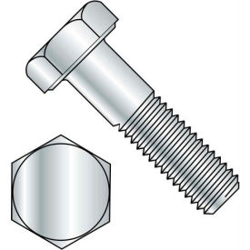 Hex Head Cap Screw - M8 x 1.25 x 120mm - Steel - Zinc Clear - Class 8.8 - DIN 931 - Pkg of 25 JRN08120