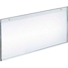 Global Approved 162717 Horizontal Wall Mount Acrylic Sign Holder 11