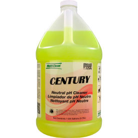 Multi-Clean® Century Maintenance pH-Neutral Floor Cleaner - Lemon 1 Gal 4 Bottles - 910573 910573