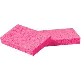 Small Pink Cellulose Sponge Pink 48 Sponges PMPCS1A
