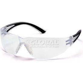Cortez™ Safety Glasses Clear Anti-Fog Lens Black Temples SB3610ST - Pkg Qty 12