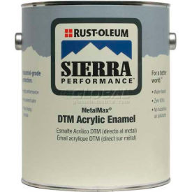 Rust-Oleum Sierra Performance Metalmax 0 VOC DTM Acrylic Enamel SemiGloss Deep Base Gal Can- 208035 - Pkg Qty 2 208035