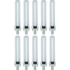 Sunlite® PL U-Bend Fluorescent Bulb G23 Base 9W 530 Lumens 2700K Warm White Pack of 10 40502-SU